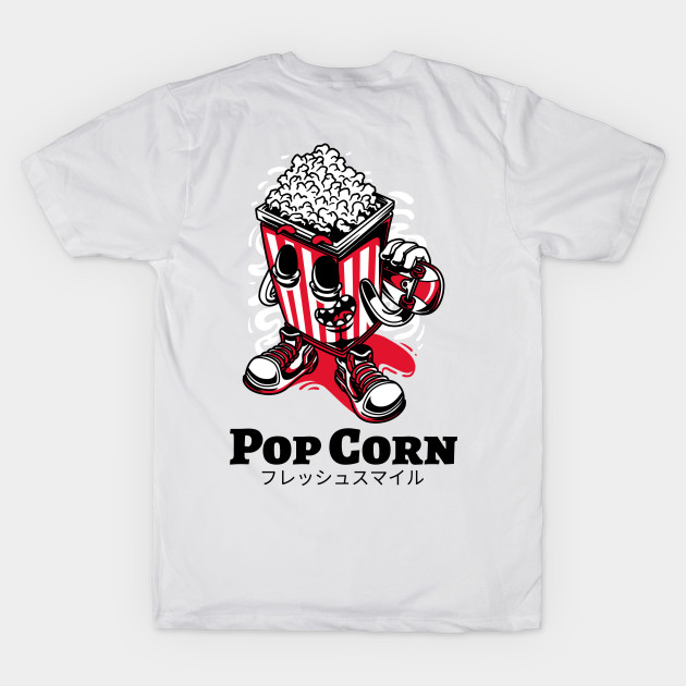 Pop Corn Skateboard Kid by BradleyHeal